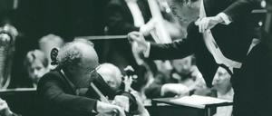 Ottomar Borwitzky, Daniel Barenboim und die Berliner Philharmoniker.