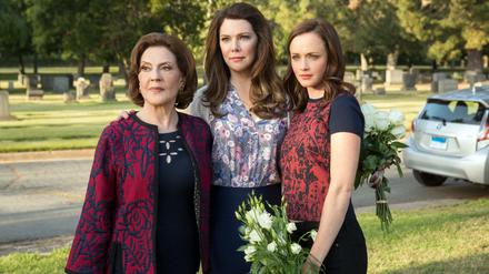 Die Gilmore Girls: Kelly Bishop als Emily (l-r), Lauren Graham als Lorelai und Alexis Bledel als Rory. 