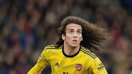Mittelfeldspieler Matteo Guendouzi vom FC Arsenal stand ganz oben auf Herthas Wunschliste. 