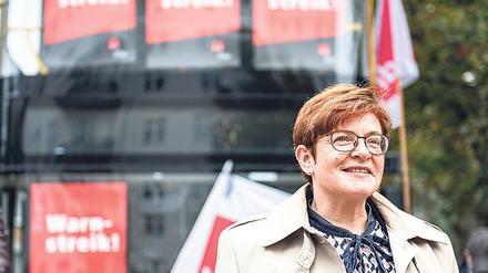Christine Behle, ehemals Inspektorin bei der Stadt Wuppertal, ist stellvertretende Vorsitzende der Dienstleistungsgewerkschaft Verdi.