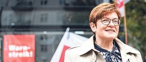 Christine Behle, ehemals Inspektorin bei der Stadt Wuppertal, ist stellvertretende Vorsitzende der Dienstleistungsgewerkschaft Verdi.