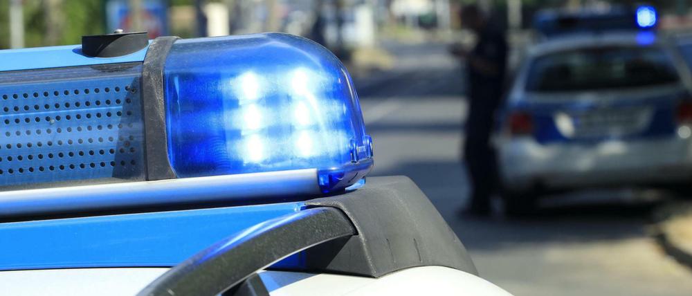 Polizei im Einsatz (Symbolbild).