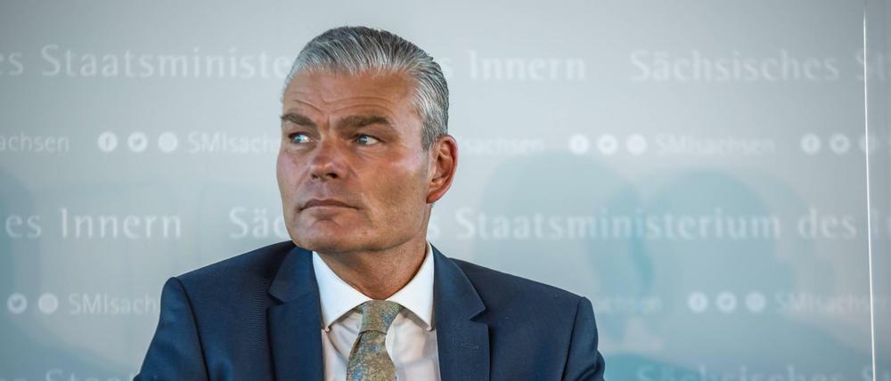 Holger Stahlknecht (CDU), Innenminister Sachsen-Anhalt