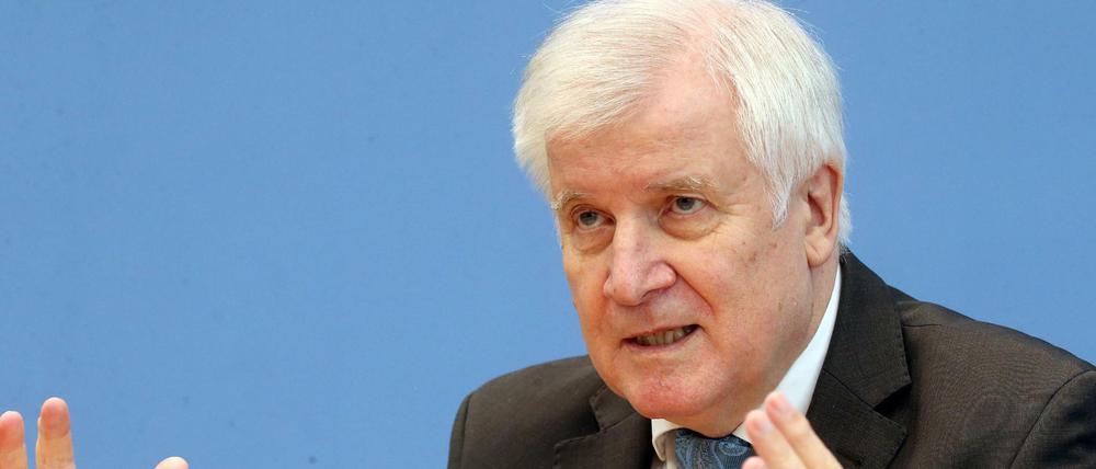 Bundesinnenminister Horst Seehofer (CSU)