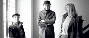Die drei aus der ehemaligen West-Berliner Hausbesetzerszene, jetzt Autorenkollektiv. Bettina Munk (links), Heinz Bude und Karin Wieland.