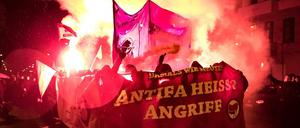 Linksautonome haben vor der Liebig34-Räumung Verwüstung angekündigt.