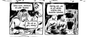 Plötzlich übermenschlich: Eine Seite aus „Freaks“.