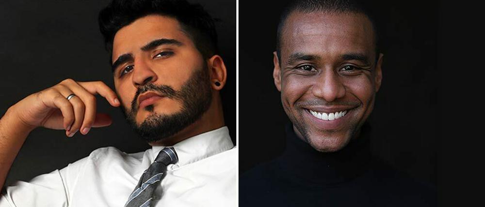 Nasser El-Ahmad (links) und Tarik Tesfu.