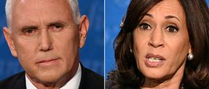 Mike Pence und Kamala Harris.