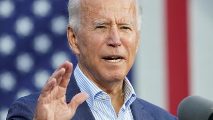 Joe Biden führt stabil in den Umfragen. 