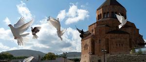 Wer oder was kann Frieden bringen in die Konfliktregion Berg-Karabach (Archivfoto aus Stepanakert, Aserbaidschan).