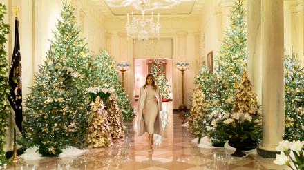 "Wer gibt einen Scheiß auf das Weihnachtszeug?" - die First Lady wurde ausfällig. 