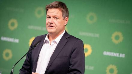 Robert Habeck, Bundesvorsitzender der Grünen, kann sich eine Kanzlerschaft vorstellen.