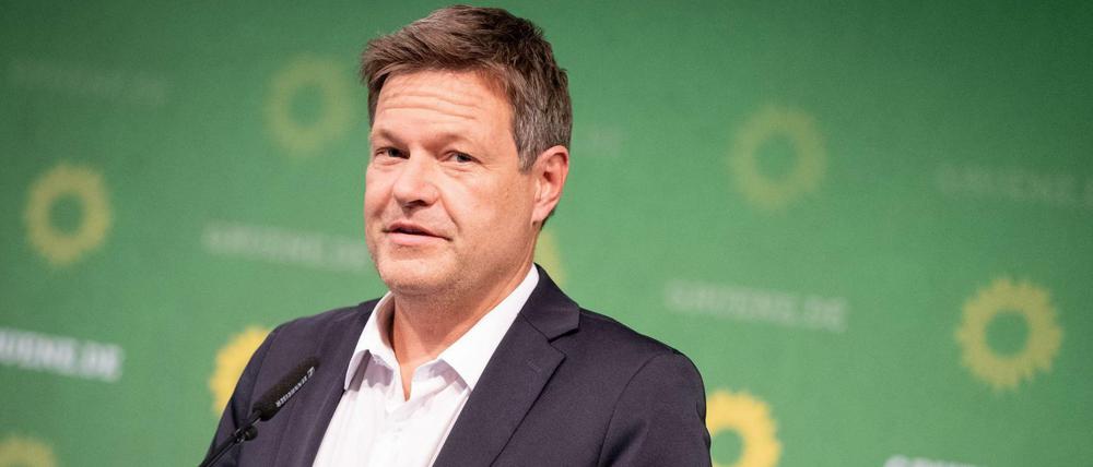 Robert Habeck, Bundesvorsitzender der Grünen, kann sich eine Kanzlerschaft vorstellen.