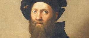  Baldassarre Castiglione, porträtiert von Raffael (um 1513). 