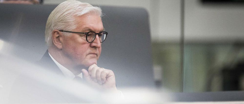 Zu den Aufgaben von Bundespräsident Frank-Walter Steinmeier gehört, Gesetze zu prüfen. 