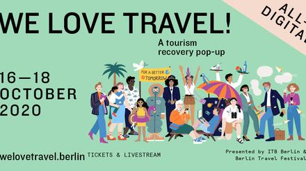 We Love Travel! findet für Reisebegeisterte aufgrund der Corona-Pandemie nun rein digital statt.