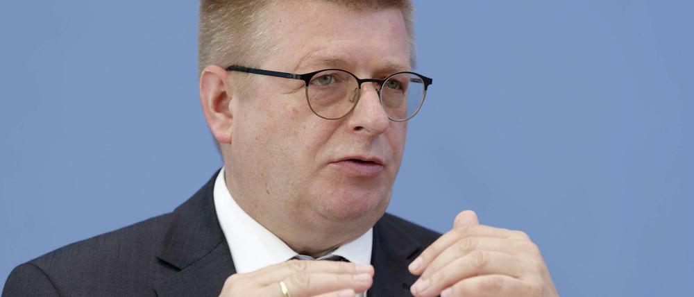 Besorgt: Verfassungsschutz-Präsident Thomas Haldenwang