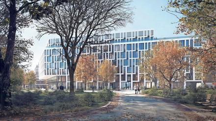 Neues in der City West. An der Ecke Bundesallee/Meierottostraße entstehen neben einer Grünanlage komfortable High-End-Büros über sieben Etagen mit einer Gesamtfläche von 10170 Quadratmetern. Das Gebäude am U-Bahnhof Spichernstraße – direkt gegenüber der Investitionsbank – wird nach Plänen des Architekturbüros Eike Becker_Architekten (Berlin) für die Investa Real Estate realisiert. Das Bezirksamt Charlottenburg hat Anfang Oktober die Baugenehmigungen für das Büro- und Geschäftshaus ACHTUNDEINS sowie ein Hotel erteilt.