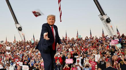 Voll zurück im Wahlkampf: US-Präsident Donald Trump in Orlando (Florida)