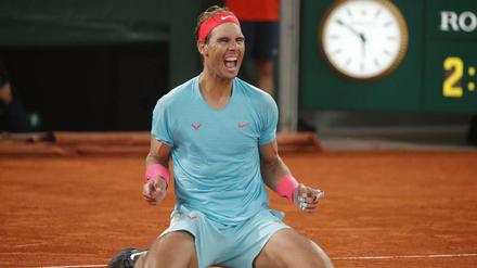 Unfassbar. Rafael Nadal ist in Paris einfach nicht zu schlagen.