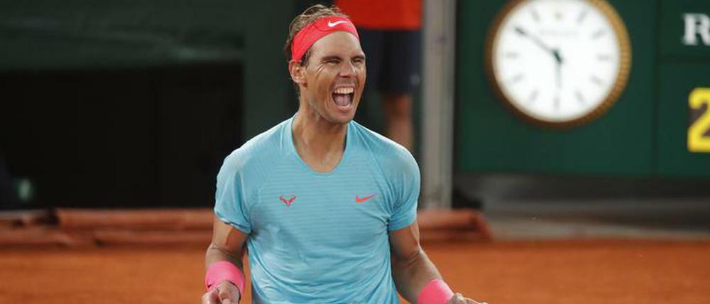Unfassbar. Rafael Nadal ist in Paris einfach nicht zu schlagen.