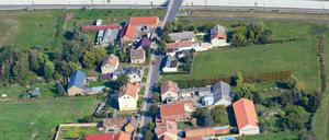 Das Dörfchen Selchow bei Schönefeld. 