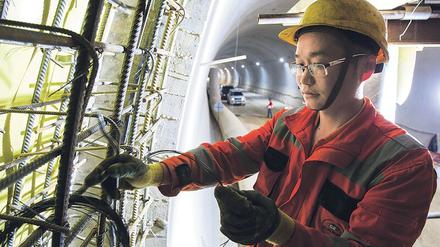 China finanziert zahlreiche Bauvorhaben in Osteuropa. 