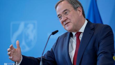 Mahnt klare Regeln an. Armin Laschet (CDU), Ministerpräsident von Nordrhein-Westfalen.