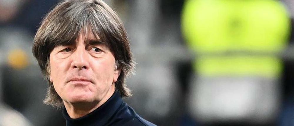 Joachim Löw war durchaus einverstanden mit den jüngsten Leistungen seiner Mannschaft.