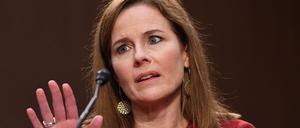 Die Juristin Amy Coney Barrett musste eine Marathon-Befragung vor dem Senat über sich ergehen lassen.