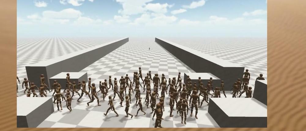Das vernetzte Fleisch: Clemens von Wedemeyers Video "Transformation Scenario”, 2018.