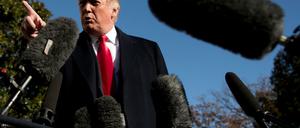 Zerrbild. US-Präsident Donald Trump behandelt kritische Medien als politische "Opposition". 
