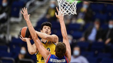 Simone Fontecchio machte erneut ein starkes Spiel für Alba Berlin. 