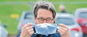 Setzte sich bei der Maskenbeschaffung ein. Bundesverkehrsminister Andreas Scheuer. 