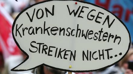 Am Montag und Dienstag streikt das Personal der landeseigenen Krankenhäuser in Berlin.