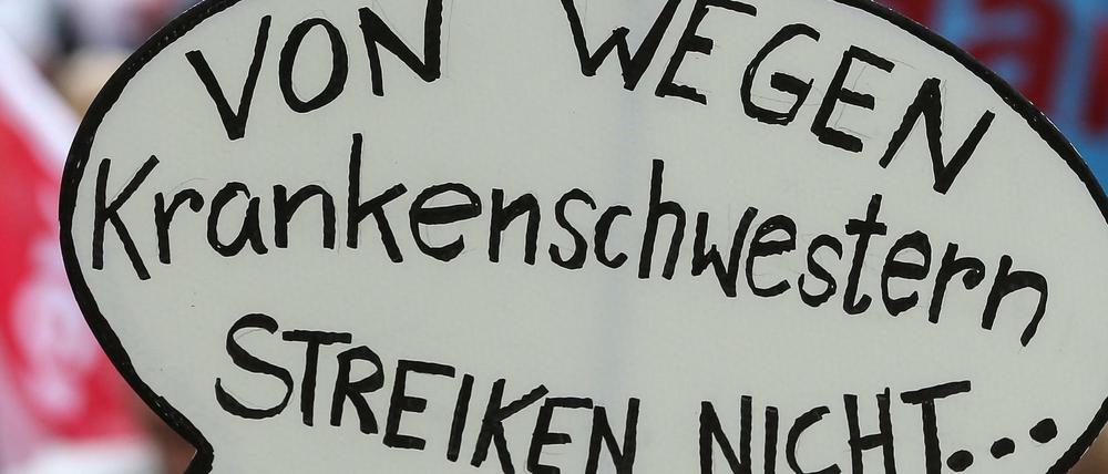 Am Montag und Dienstag streikt das Personal der landeseigenen Krankenhäuser in Berlin.