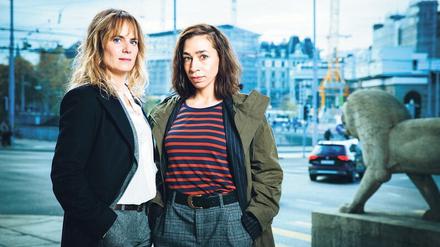 Neues Ermittlerinnen-Team im Einsatz. Die gegensätzlichen Isabelle Grandjean (Anna Pieri Zuercher, li.) und Tessa Ott (Carol Schuler) müssen sich erst noch zusammenraufen.