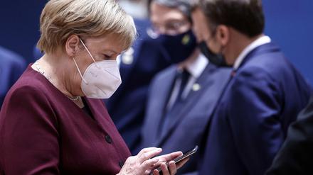 Absagemail abgeschickt? Bundeskanzlerin Angela Merkel verkündete am Freitag, dass der EU-Gipfel im November nicht stattfindet.