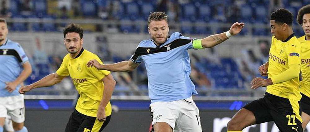 Ciro Immobile traf früh zum 1:0 für Lazio.