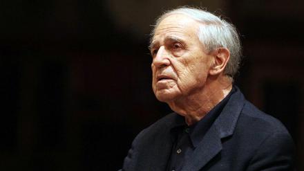 Der Komponist und Dirigent Pierre Boulez (1925 - 2016) wollte Musik schreiben, die ohne ihn auskommt. 