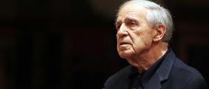 Der Komponist und Dirigent Pierre Boulez (1925 - 2016) wollte Musik schreiben, die ohne ihn auskommt.