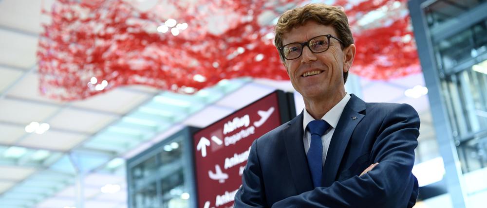 Engelbert Lütke Daldrup, Vorsitzender der Geschäftsführung der Flughafen Berlin Brandenburg GmbH.