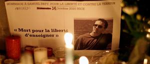 Homage an Samuel Paty. 