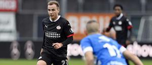 Mario Götze im Trikot des PSV Eindhoven. Sein Debüt verlief vielversprechend.