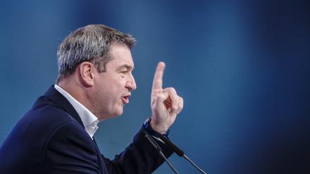 Der bayerische Ministerpräsident und CSU-Chef Markus Söder.