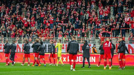 So voll wird's so schnell nicht wieder an der Alten Försterei.