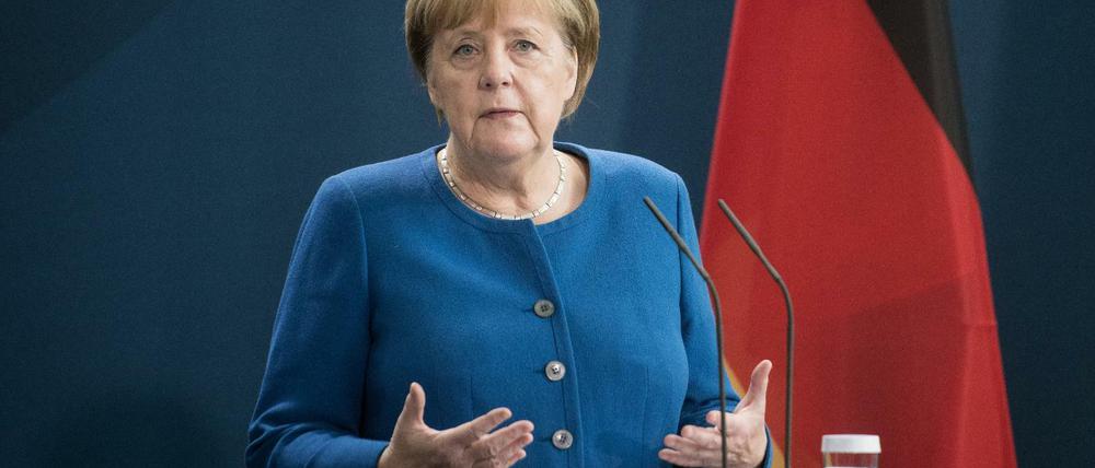 Bundeskanzlerin Angela Merkel (CDU).