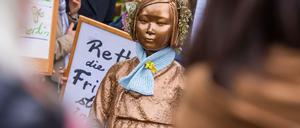 Die Statue in Berlin-Moabit. 