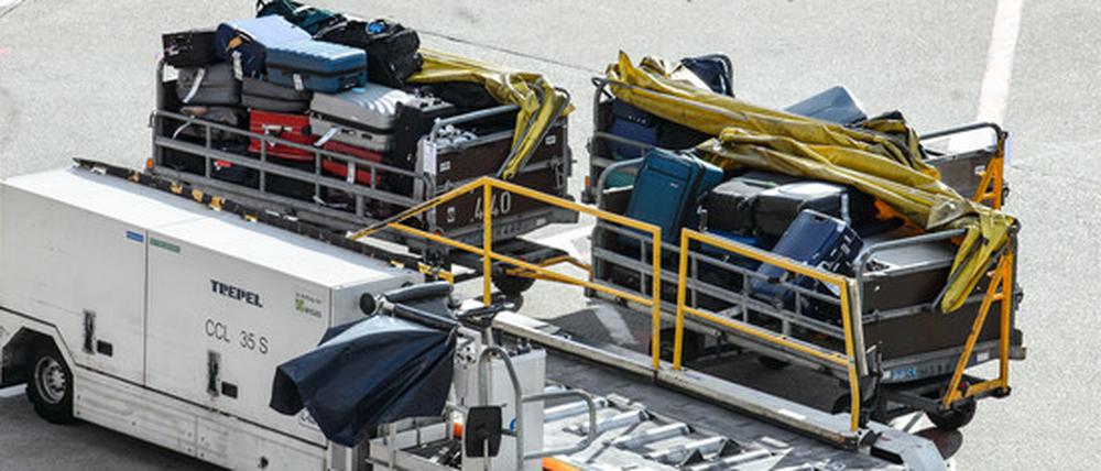 Endstation Rollfeld? In Tegel fand nicht jeder Koffer seinen Besitzer.